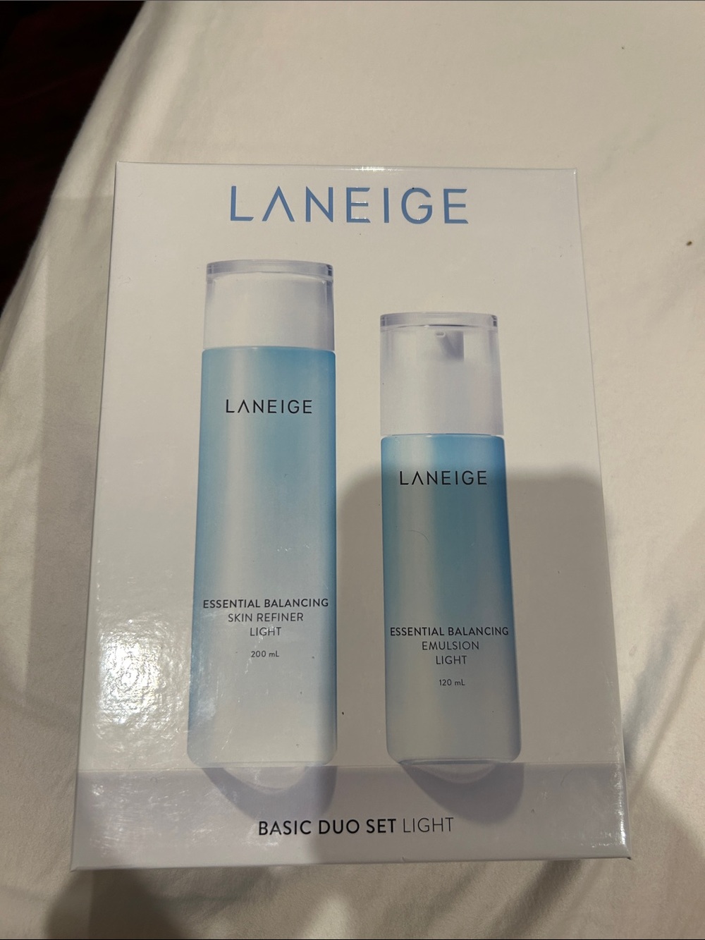 LANEIGE Basic Duo Set - Blue and White